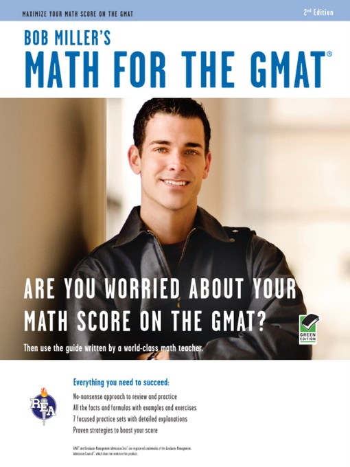 Title details for Bob Miller's Math for the GMAT by Bob Miller - Available